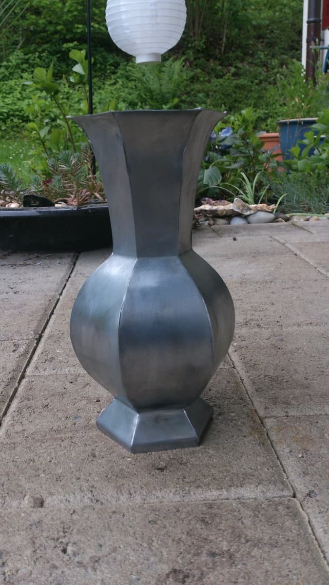 Skulptur aus Zink